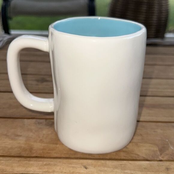 Rae Dunn/Magenta “Relax” Mug in Large Letters 16oz - Picture 3 of 5